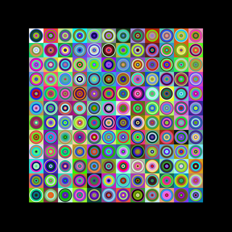 Bulls Eye #20 static token preview