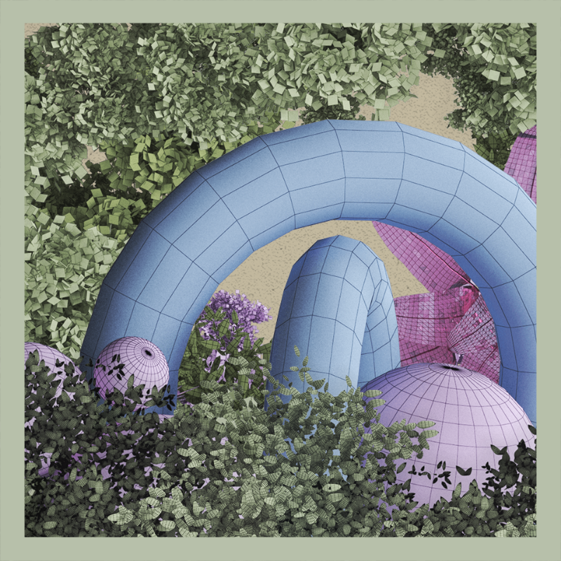 Geo-forest #3dart #23 static token preview