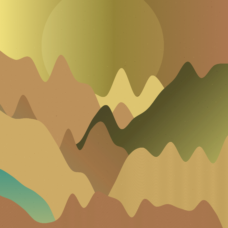 Rolling Hills at Sundown #1 static token preview