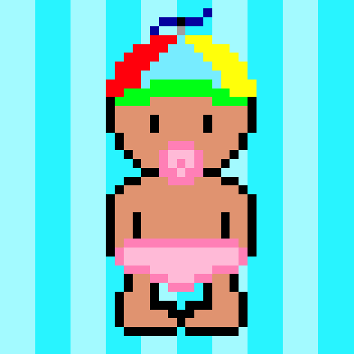 Pixel Babies #22 static token preview