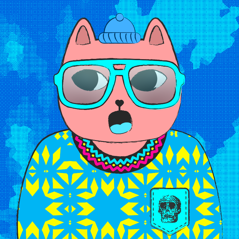 hash cats – genesis #7 static token preview