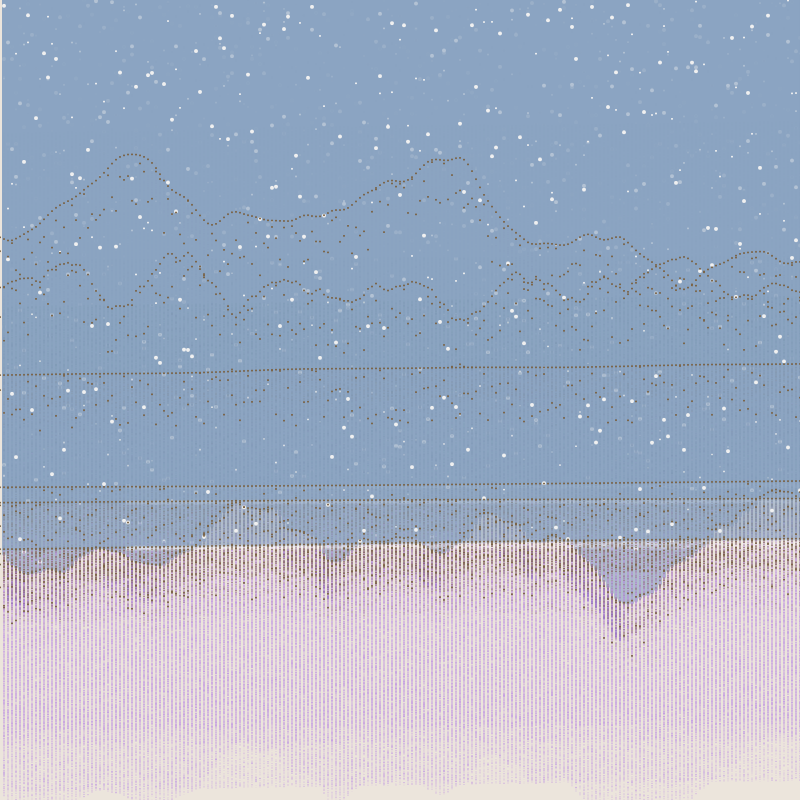 Glitched Mountains GT #2 static token preview