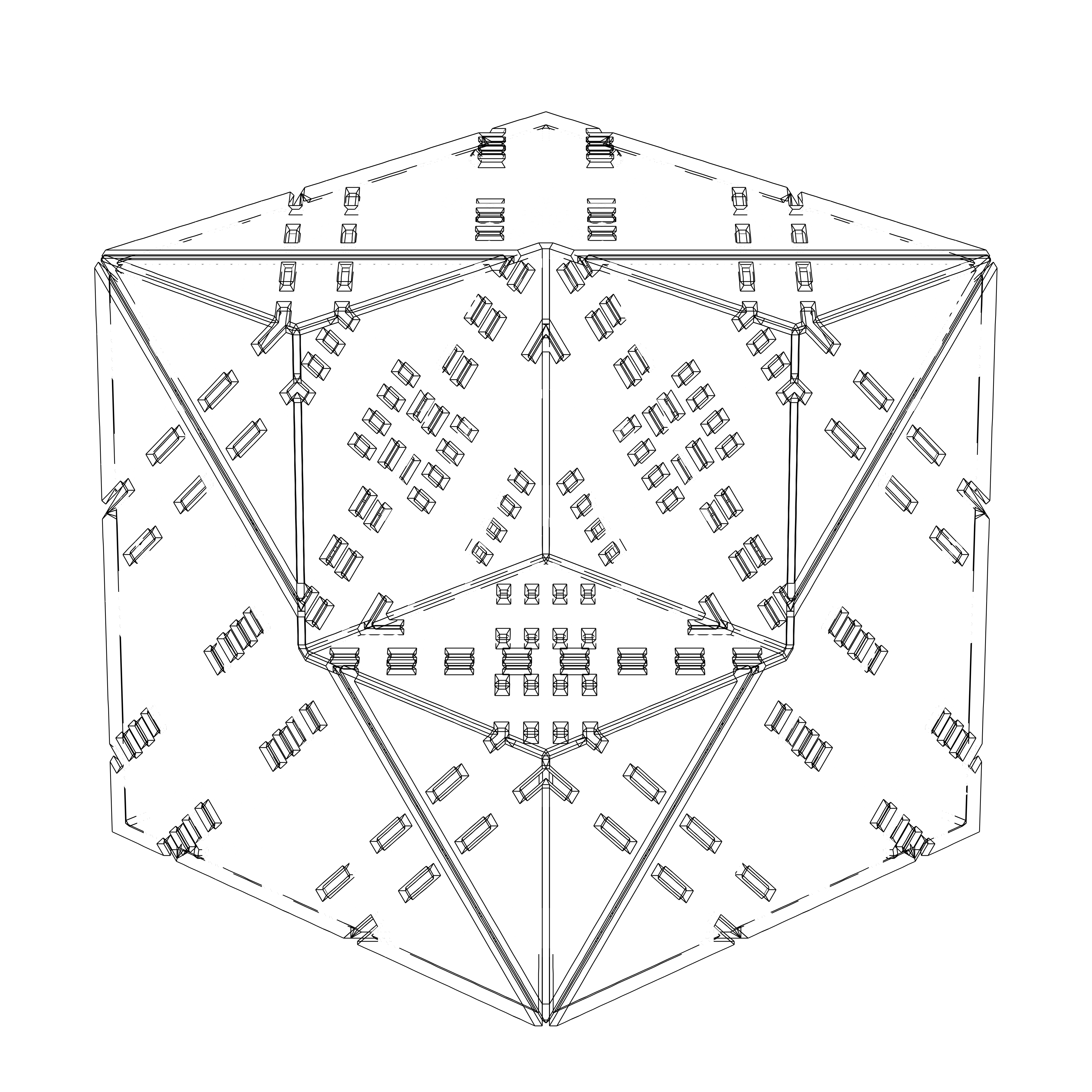 LL21 Alien Art Cube #17 static token preview