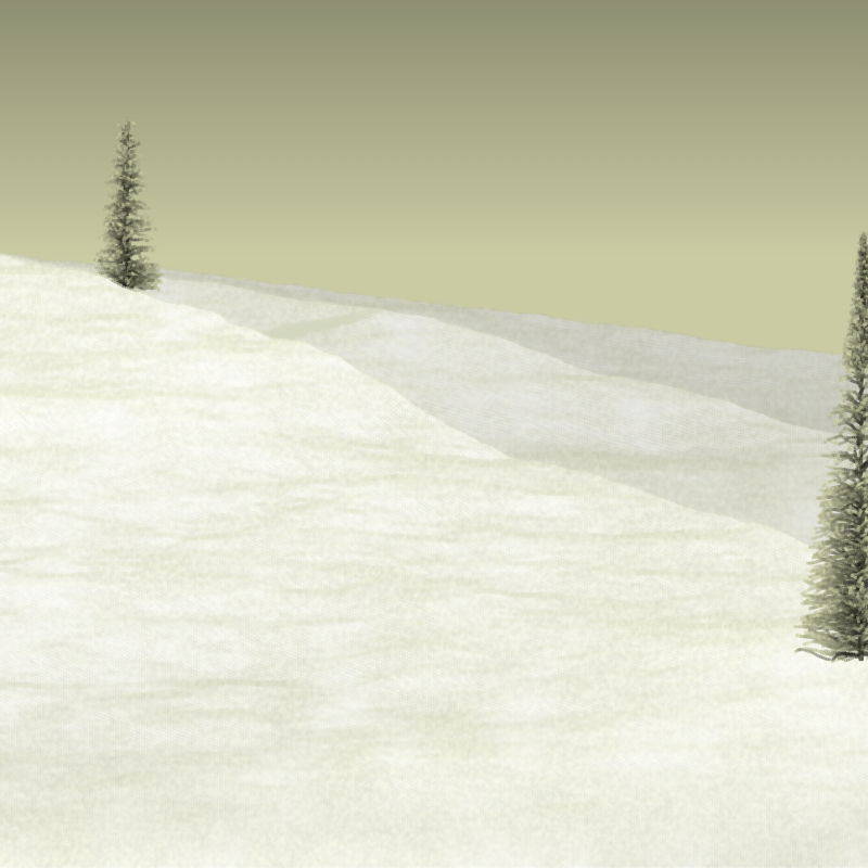 Snowy Hills #7 static token preview