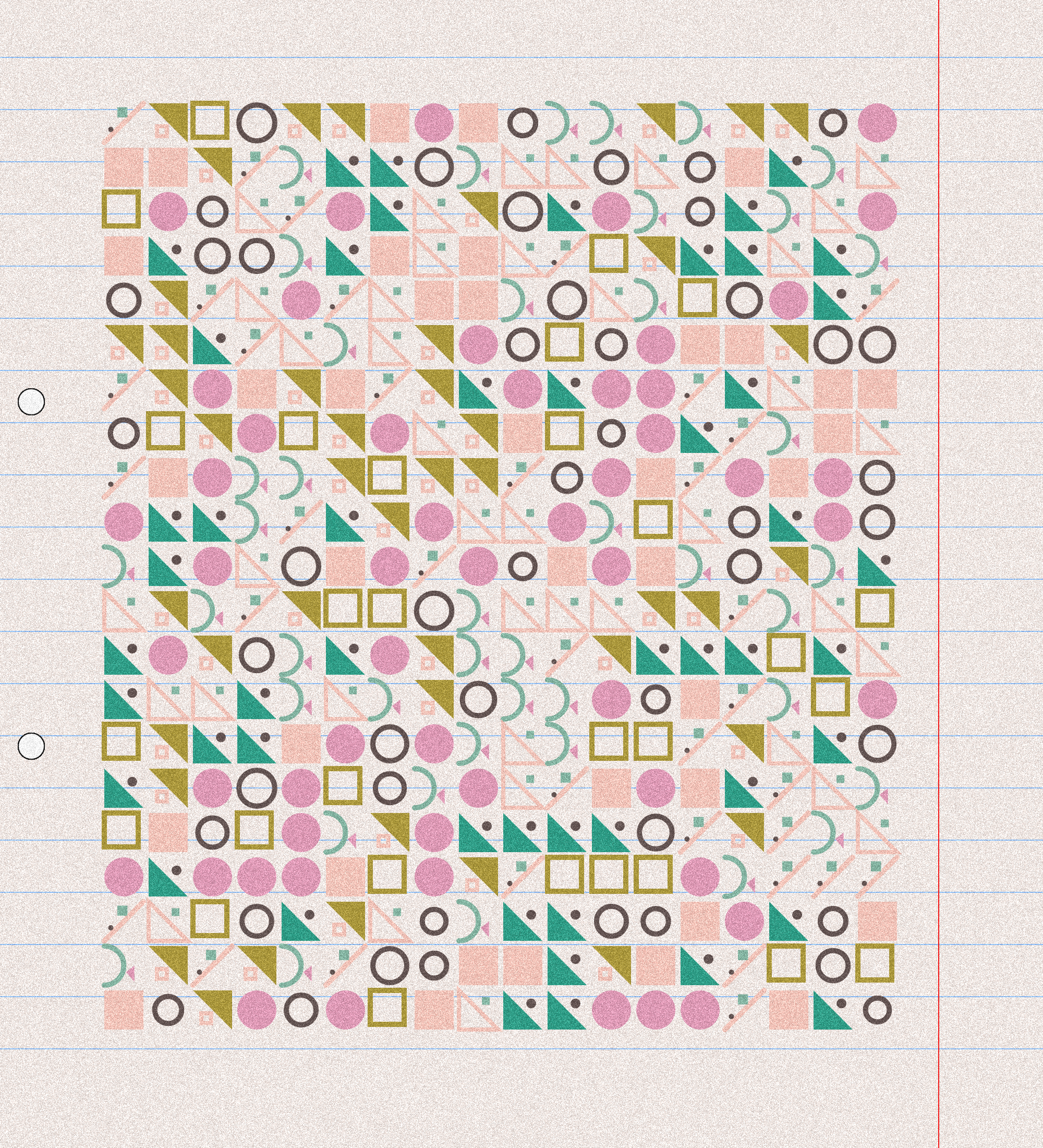 sketchbook page 4: basic shapes #10 static token preview