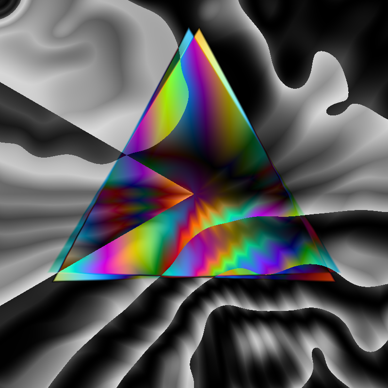 Colorful Triangles #23 static token preview