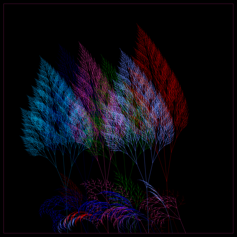 Fractal Forest #126 static token preview