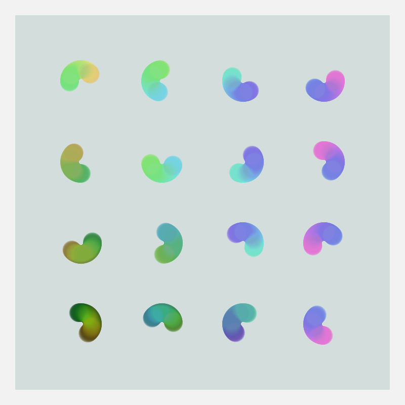 Bean Squiggles #21 static token preview