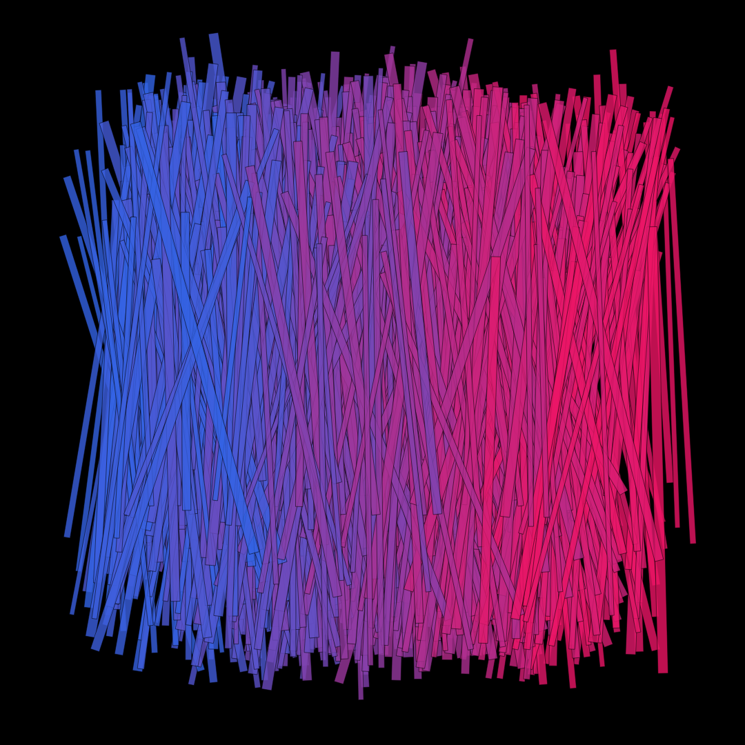 1000 moving rectangles. #1 static token preview
