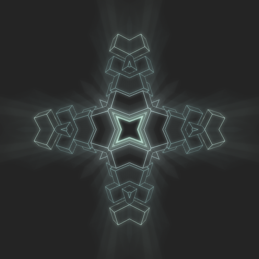 Neon Kaleido #24 static token preview