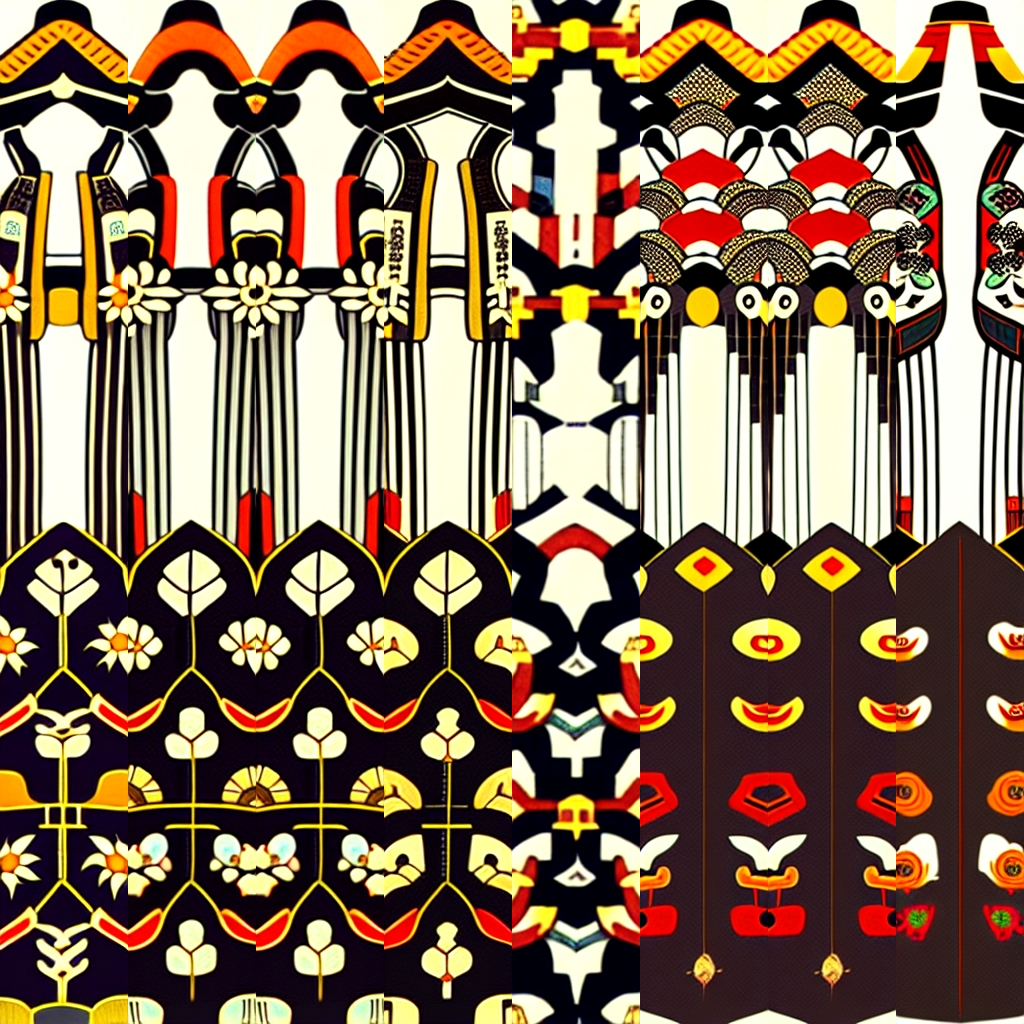AI Japanese Traditional Texture #1 static token preview