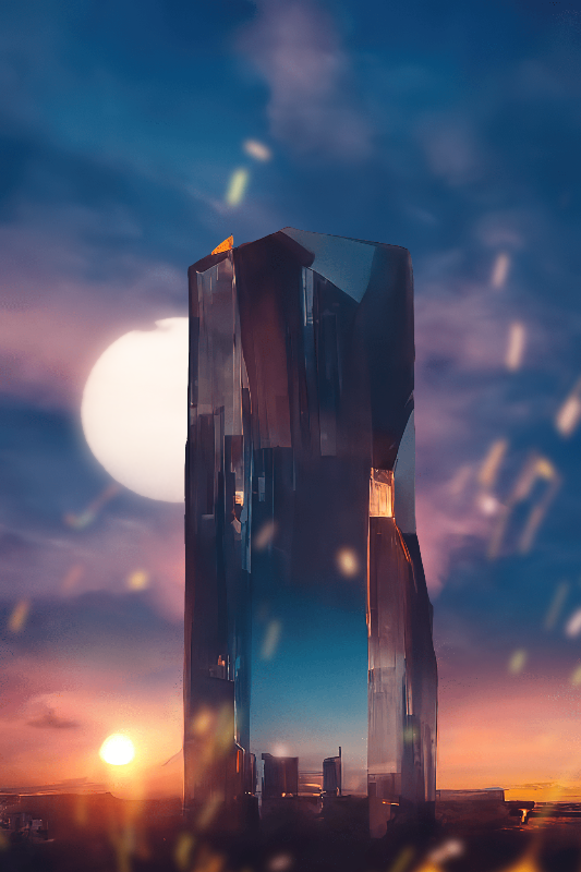 Prismatic Solitude #8 static token preview