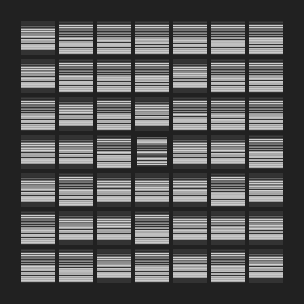 barcode(fxhash) #21 static token preview