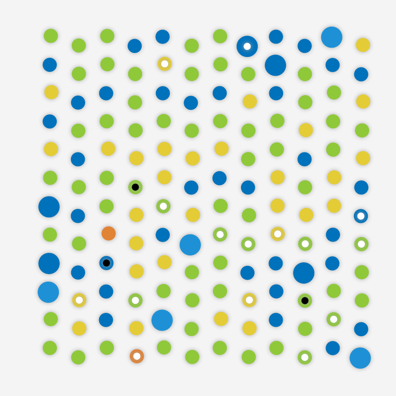 Circle Study with Color & Motion #1 static token preview