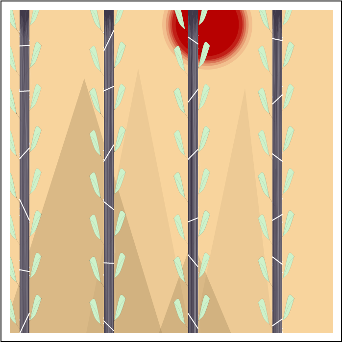 Bamboo in Wind #16 static token preview