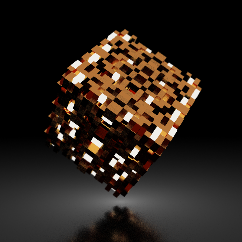 Fractal Cubes #24 static token preview