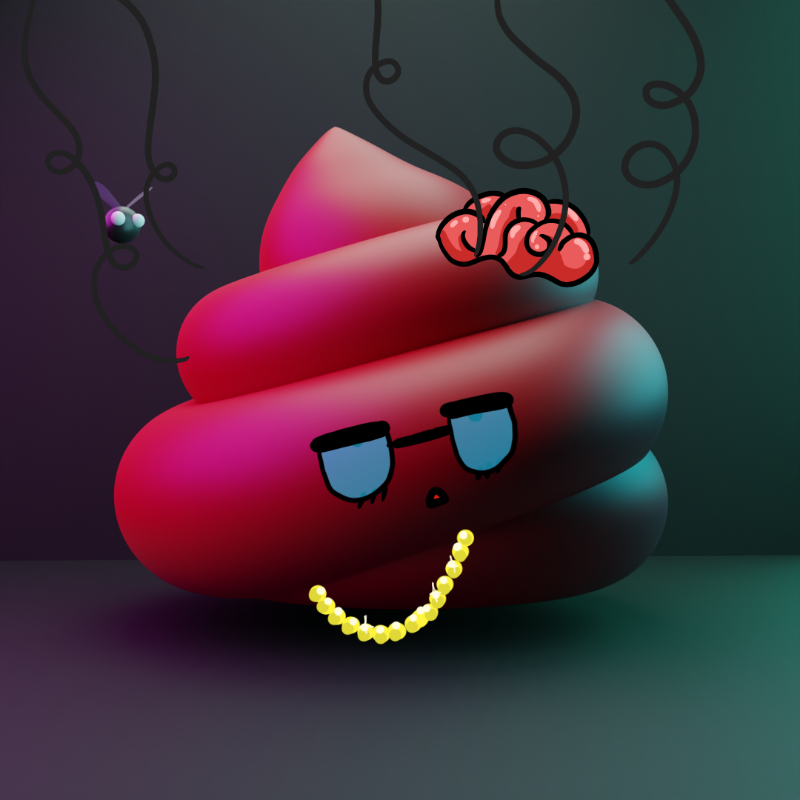 PFPoops #15 static token preview