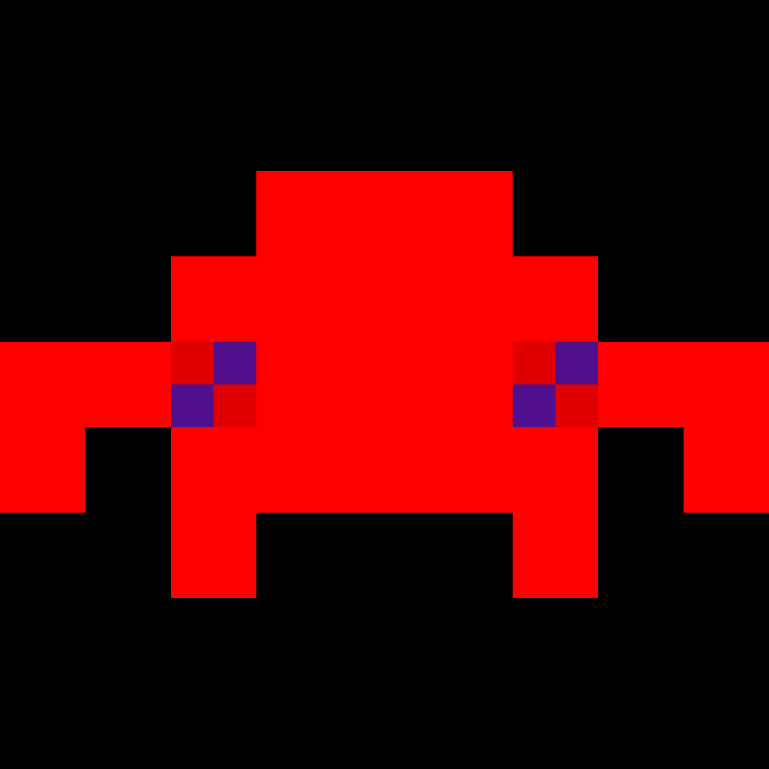 Pixel Invaders #21 static token preview