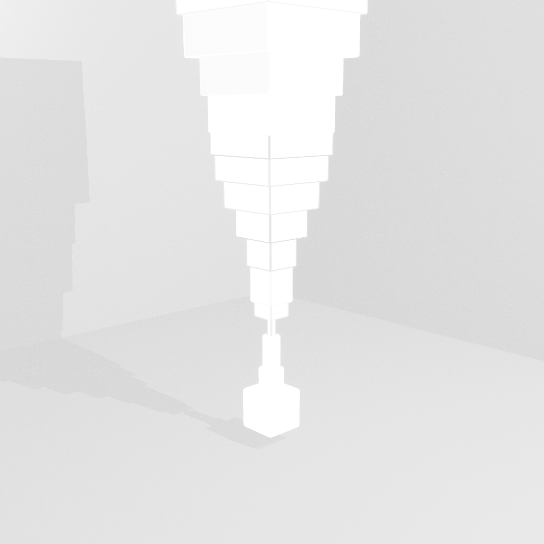 Cubes Blancs sur Fond Blanc #8 static token preview