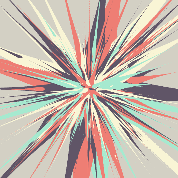 drip flower painting #17 static token preview