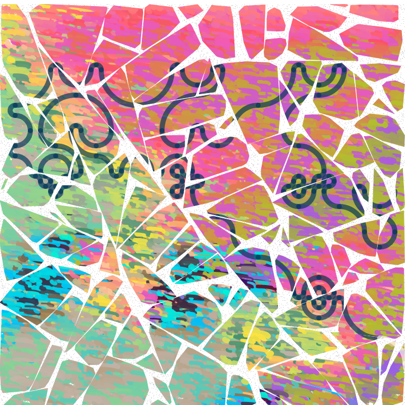 Tessellis - Gaudi style generative mosaic #10 static token preview