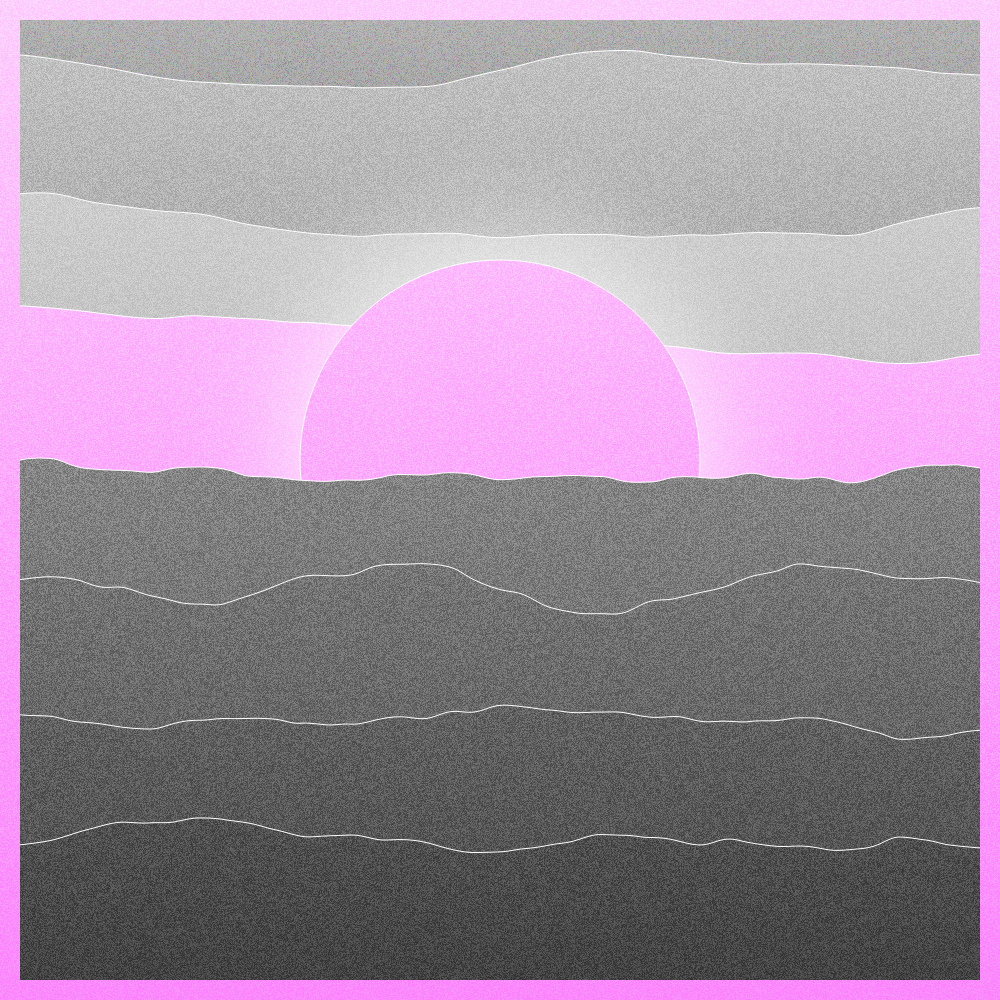 Sunset in Hashland #7 static token preview