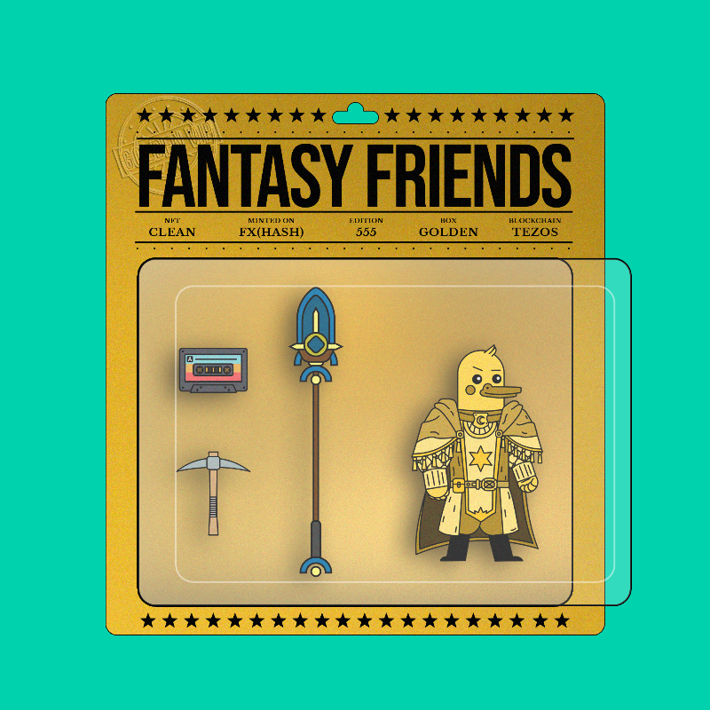 Fantasy Friends #18 static token preview