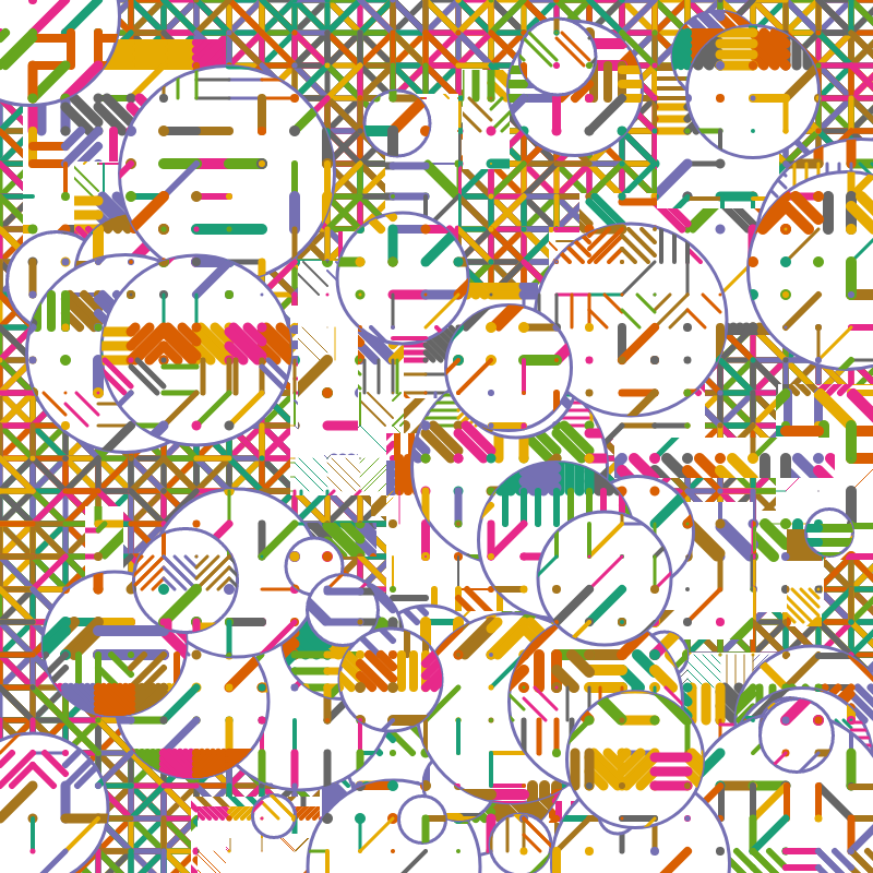 depicting order in chaos #7 static token preview