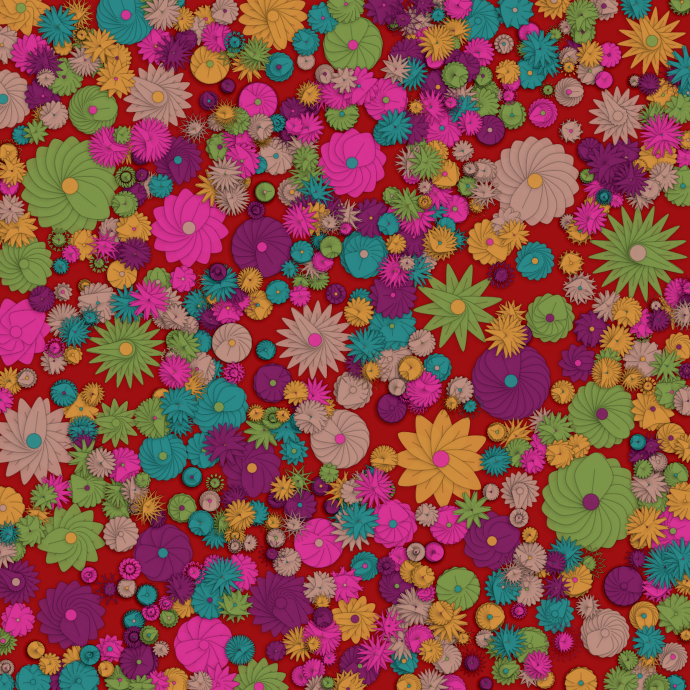 Flower garden #12 static token preview