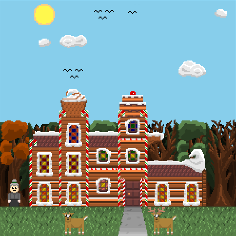 2D Mansion Candy House #14 static token preview