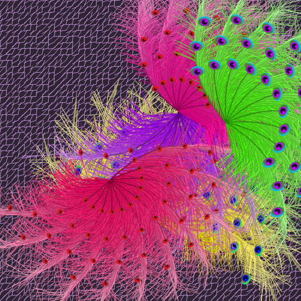 Oriental Peafowl Impression #2 static token preview