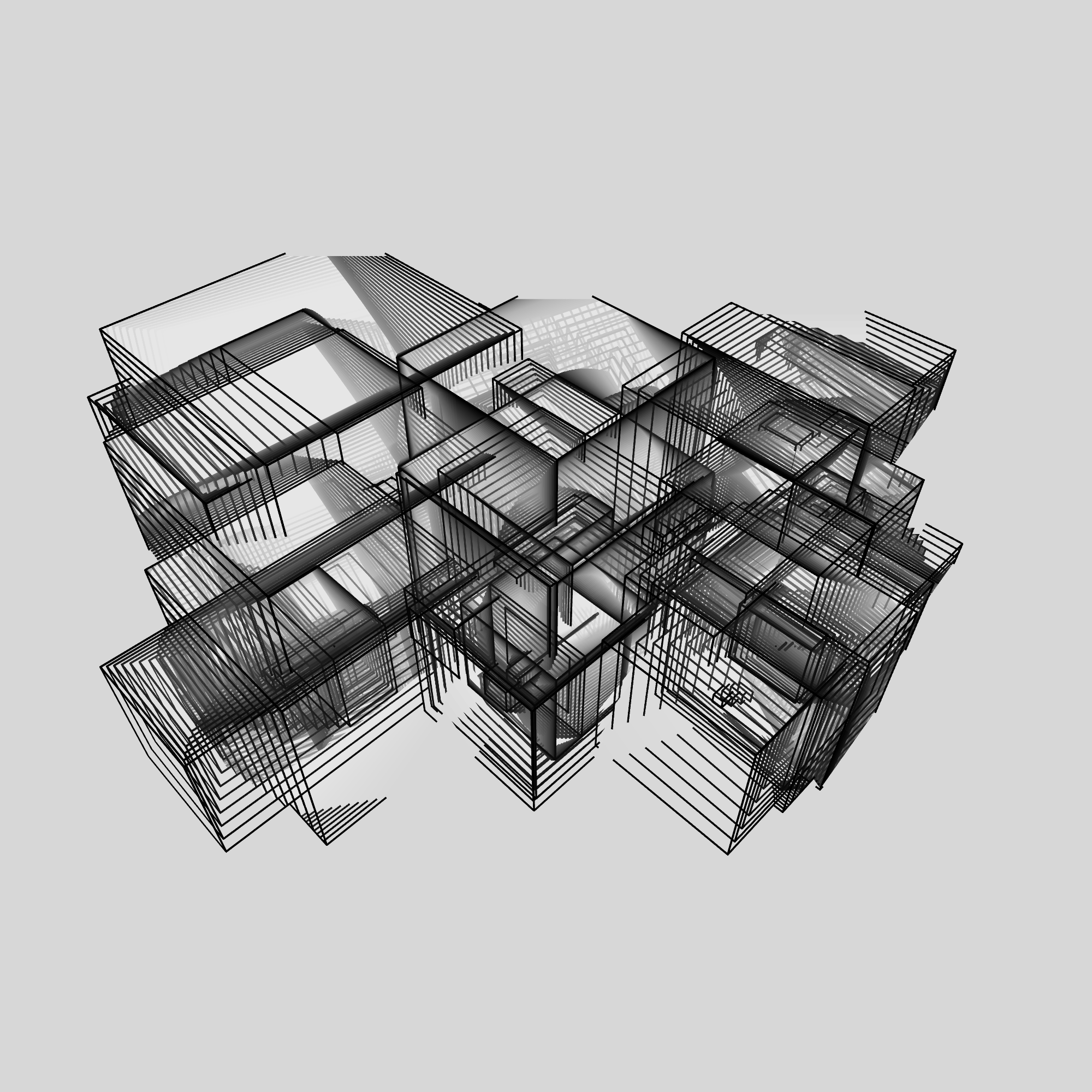 Intertwined Boxes #1 static token preview