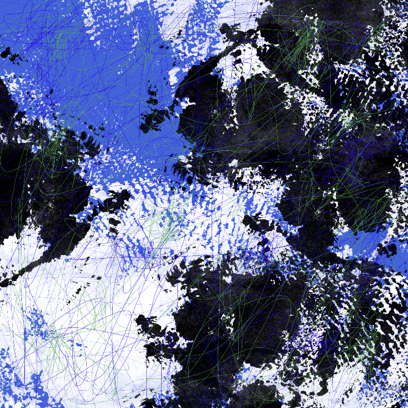 Arts of Chet Abstract 3 #11 static token preview