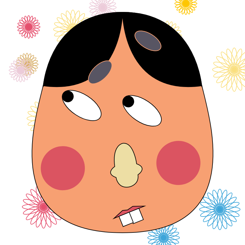 Fukuwarai (福笑い) #18 static token preview