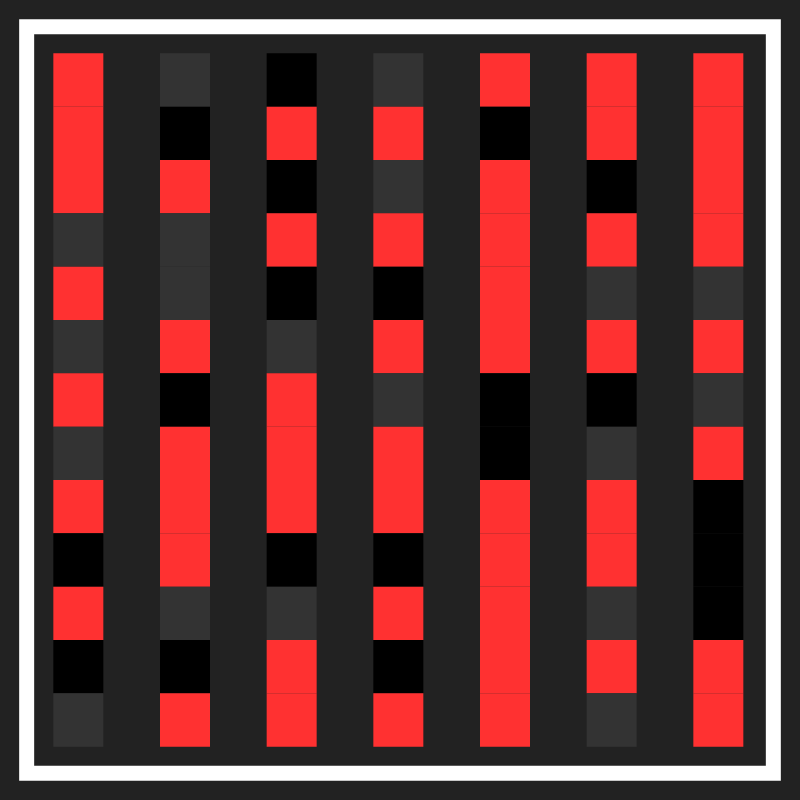 pillars of randomness #15 static token preview