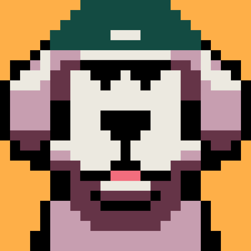 Pixel Dog #5 static token preview