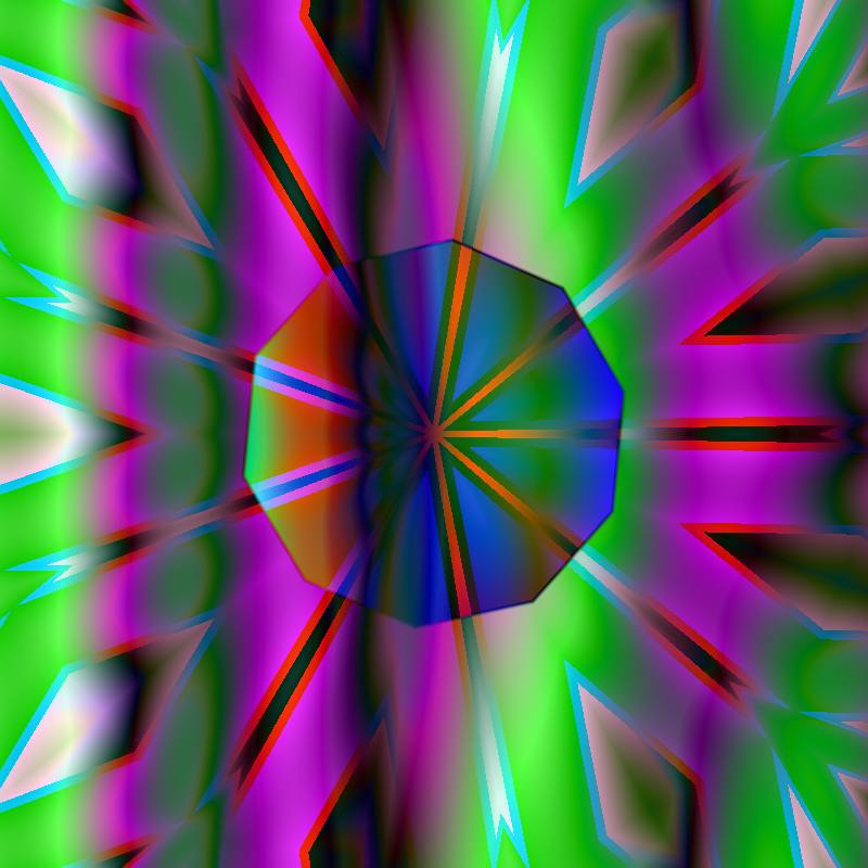 Multiple Colorful Shapes #5 static token preview