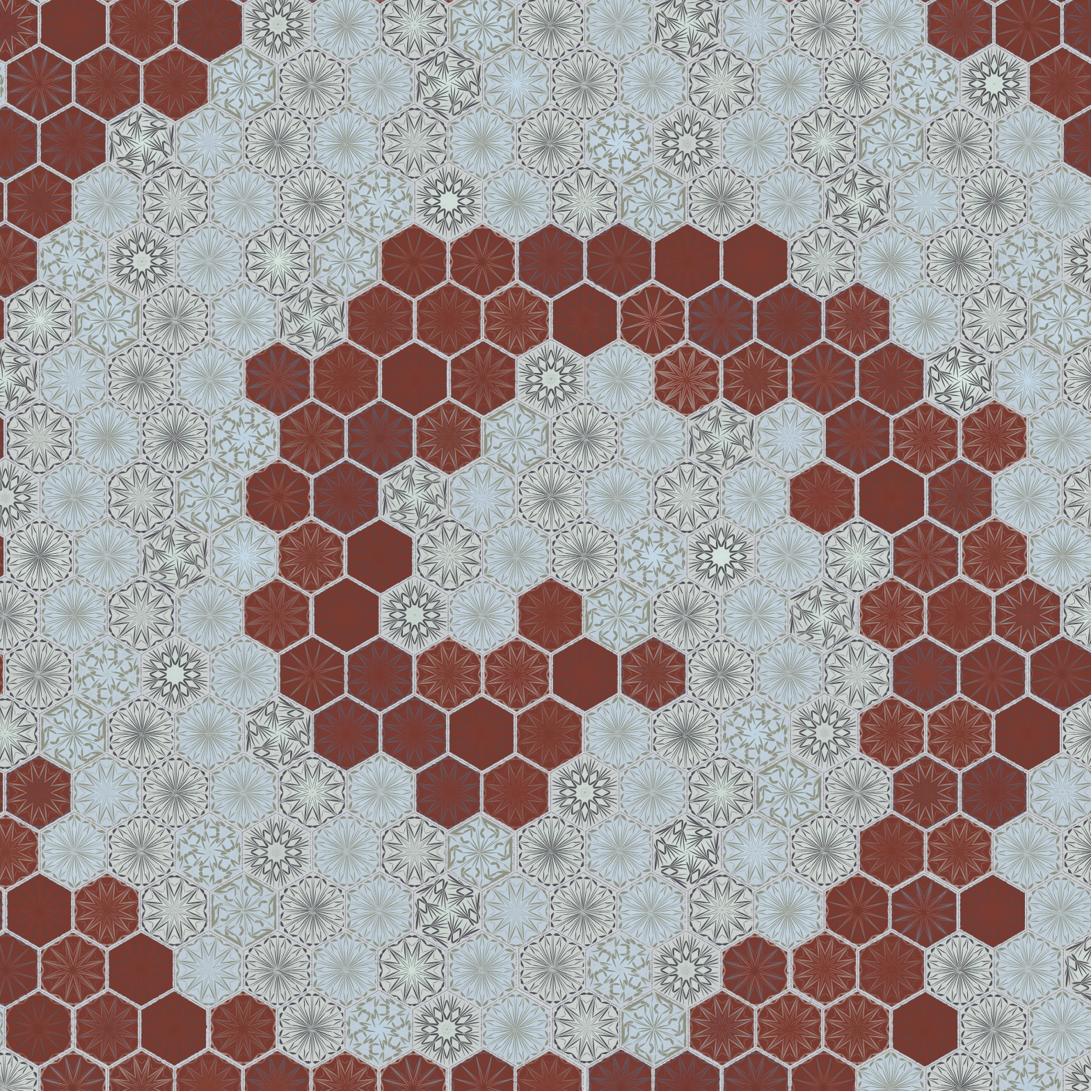 Glimpse Of Geometrical Azulejos #7 static token preview