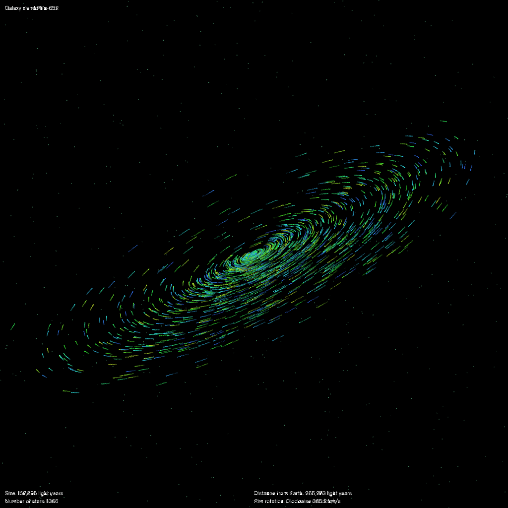 Spacelike #5 static token preview
