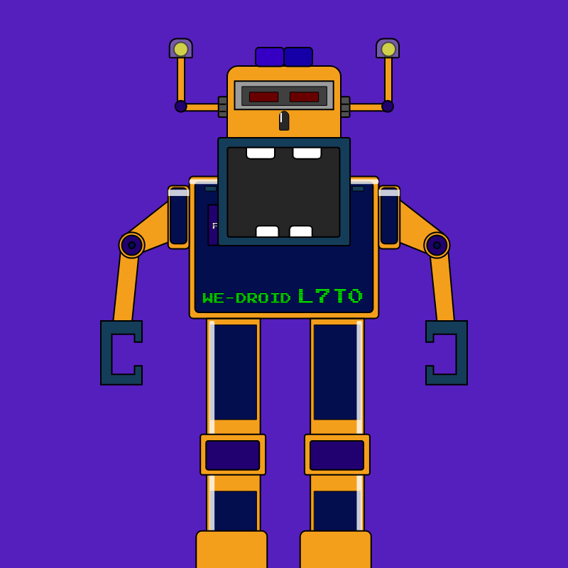 WE-DROIDs #11 static token preview