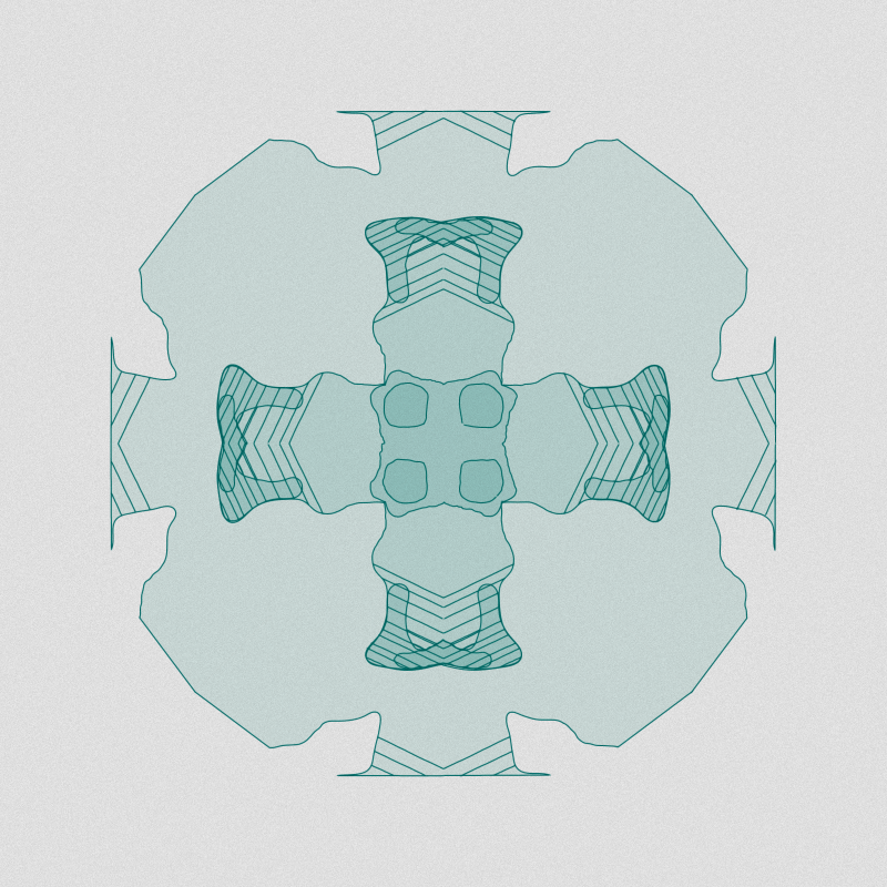 Handdrawn Kaleido #7 static token preview