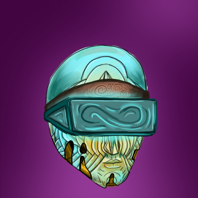 Morixels Colab #3 Ancient smileys #8 static token preview