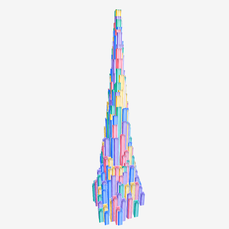 Stripe Skyscraper #17 static token preview