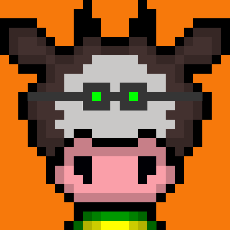 Morixels Cows #17 static token preview