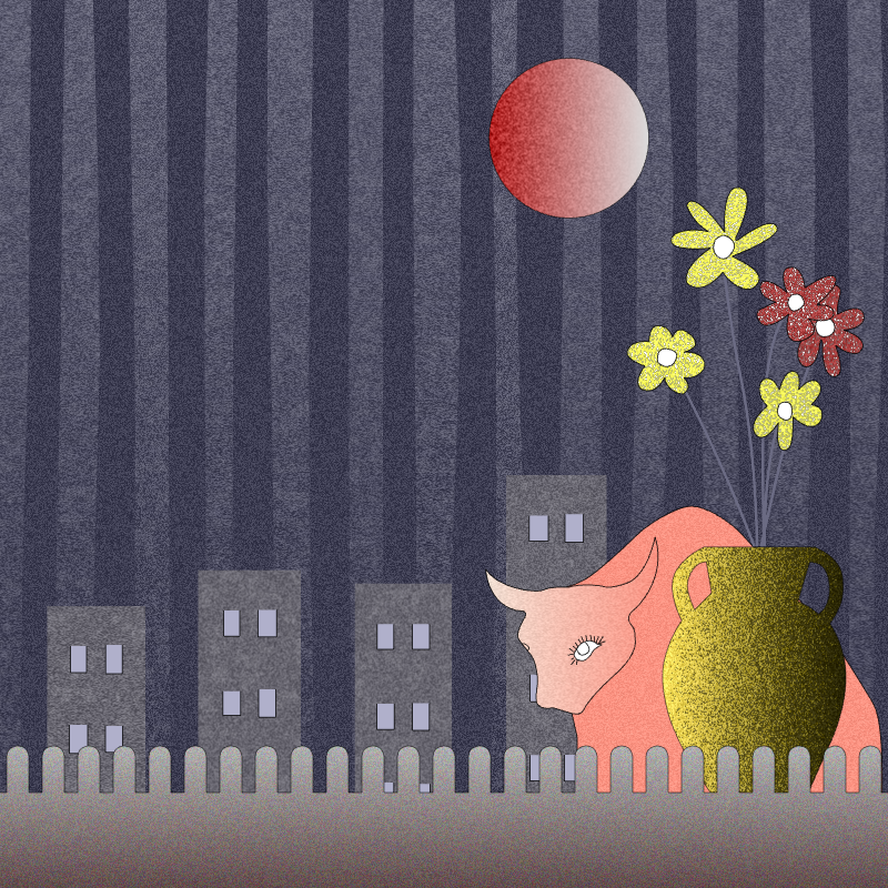 Pink Taureau #1 static token preview
