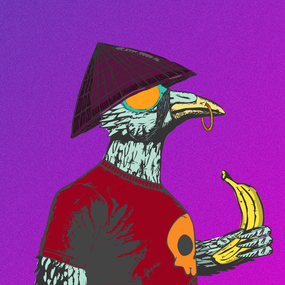 Bad Bird #23 static token preview