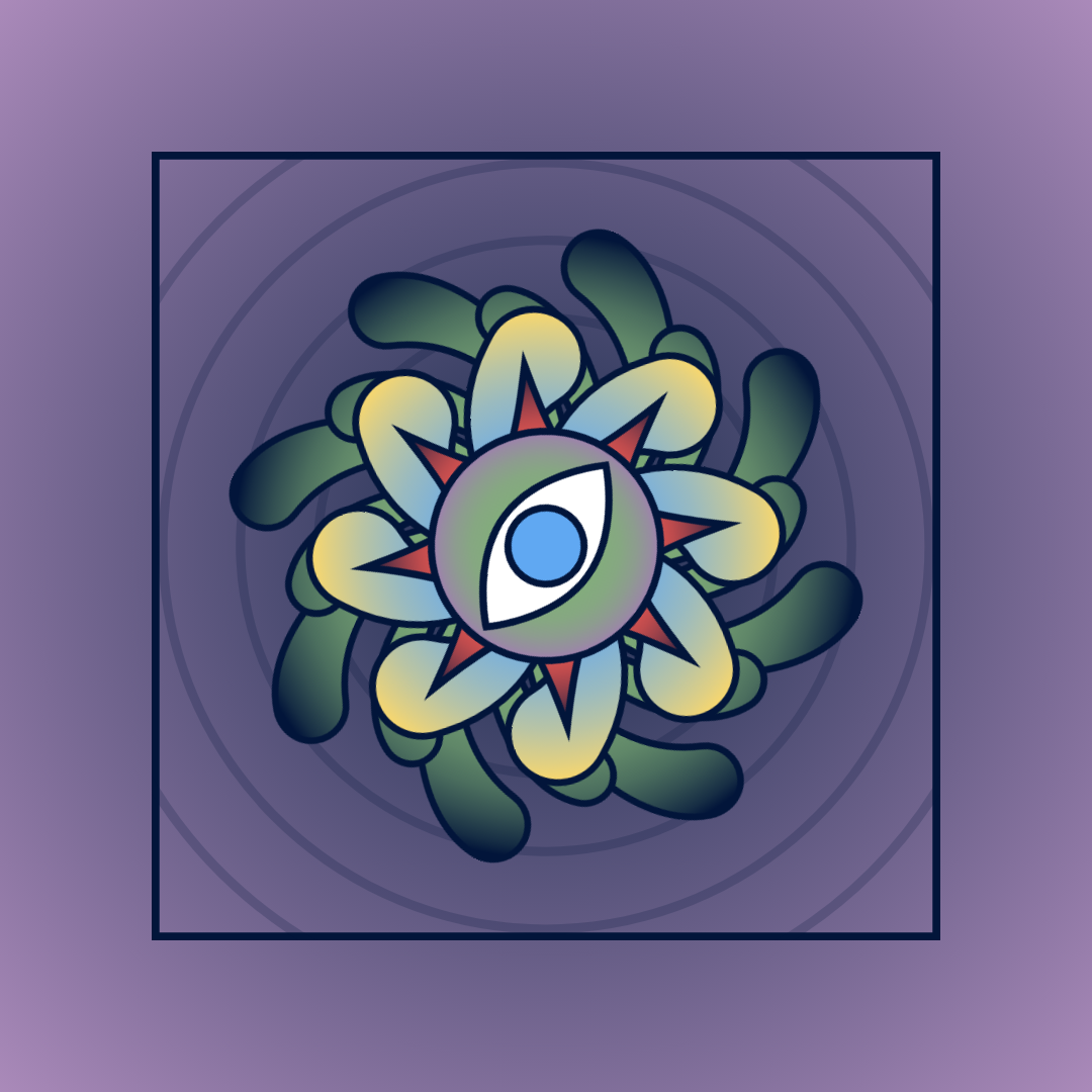 NOWHERE FLOWER #1 static token preview