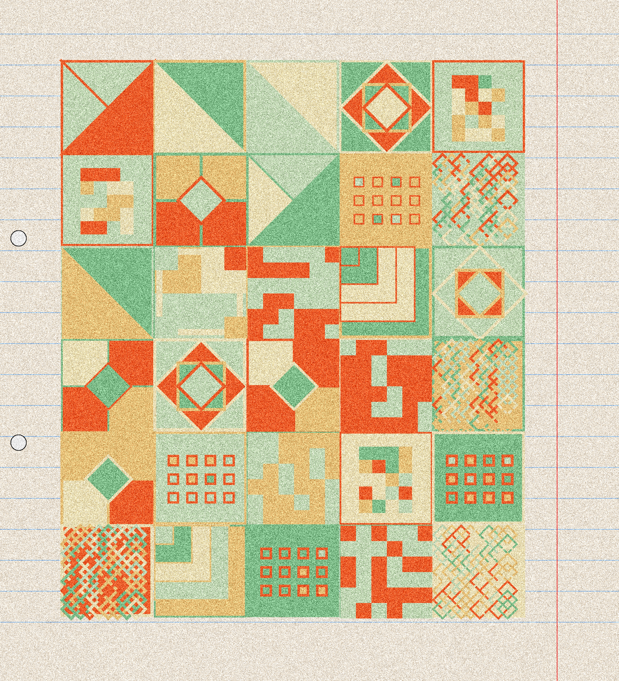 sketchbook page 8: annoying grid #13 static token preview
