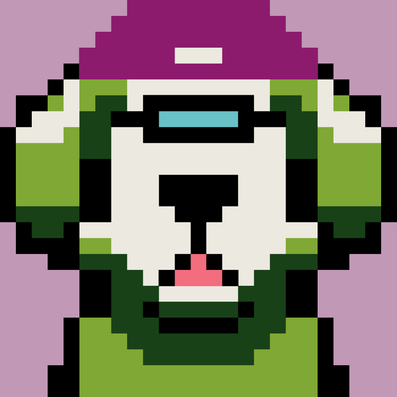 Pixel Dog #15 static token preview