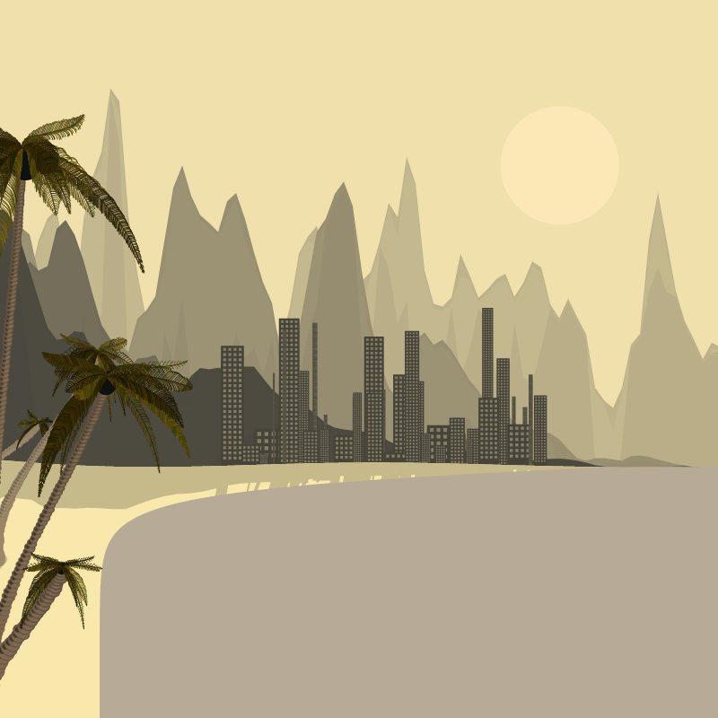 Beachscape #14 static token preview